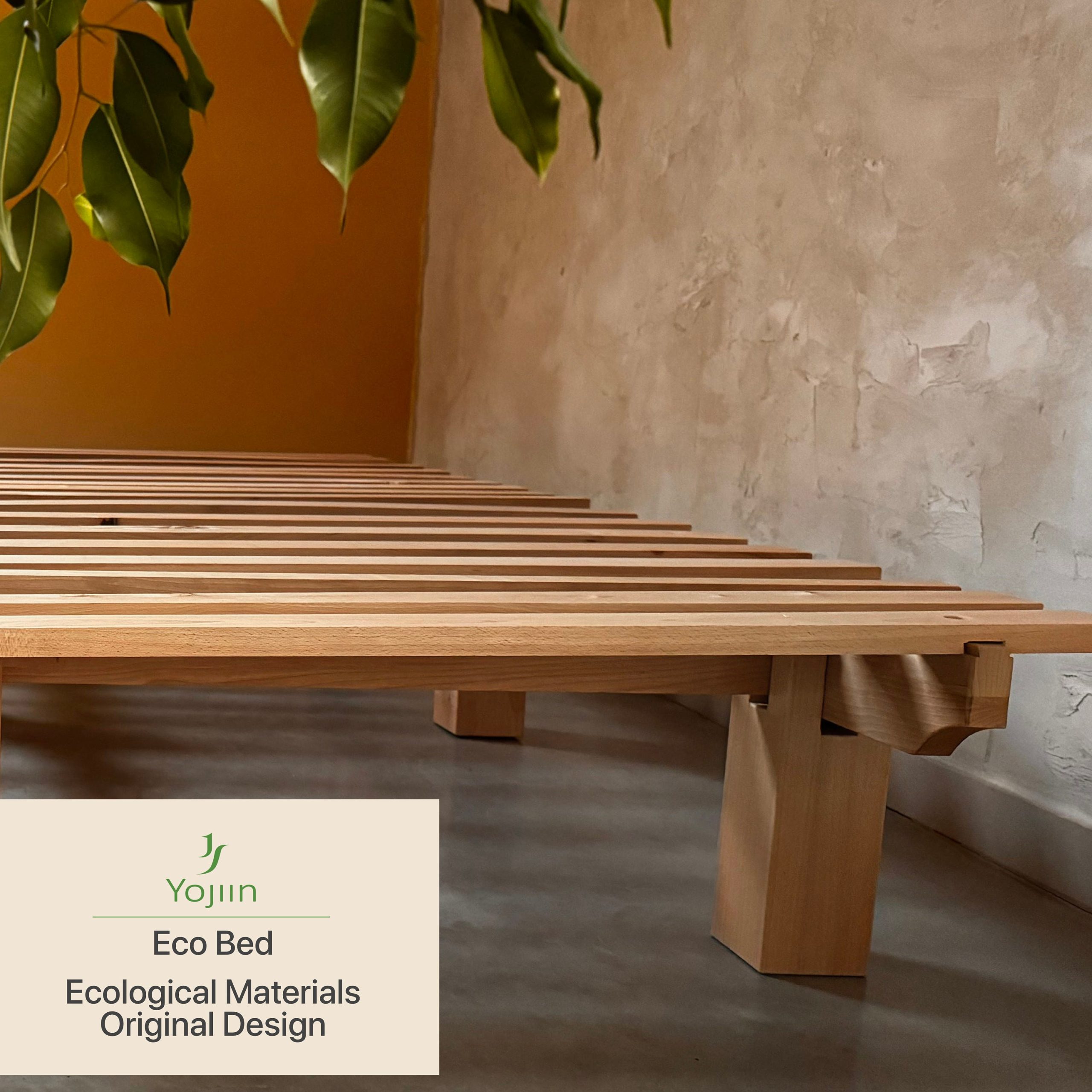 Platform Bed, Japanese Wooden Bed Frame, Japanese Joinery Bed Frame ... regarding The Hidden Benefits of Choosing a Screw-Free Japanese Bed Frame