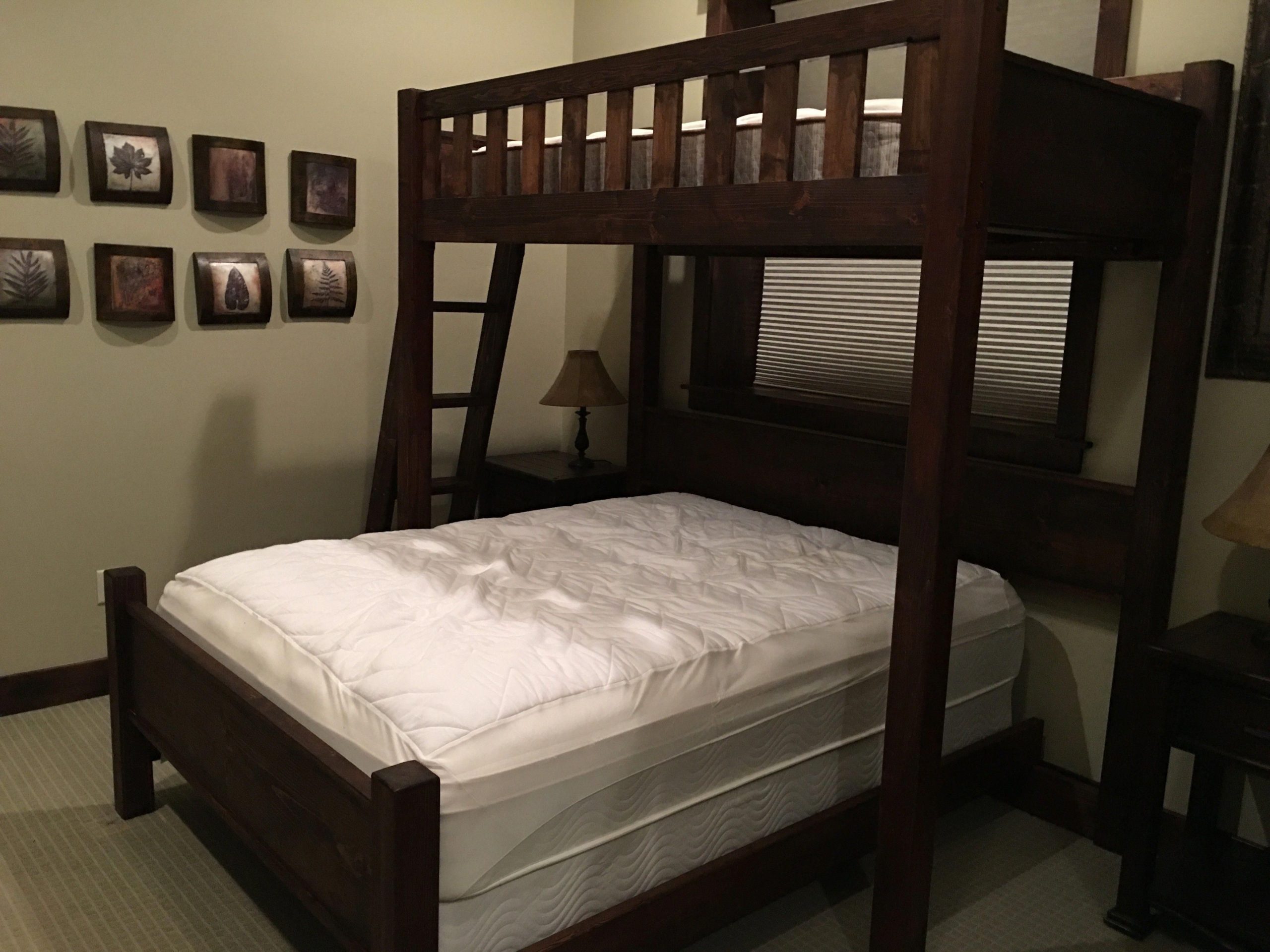 Queen Over Queen Bunk Bed With Trundle And Stairs inside Full Over Queen Bunk Bed With Trundle