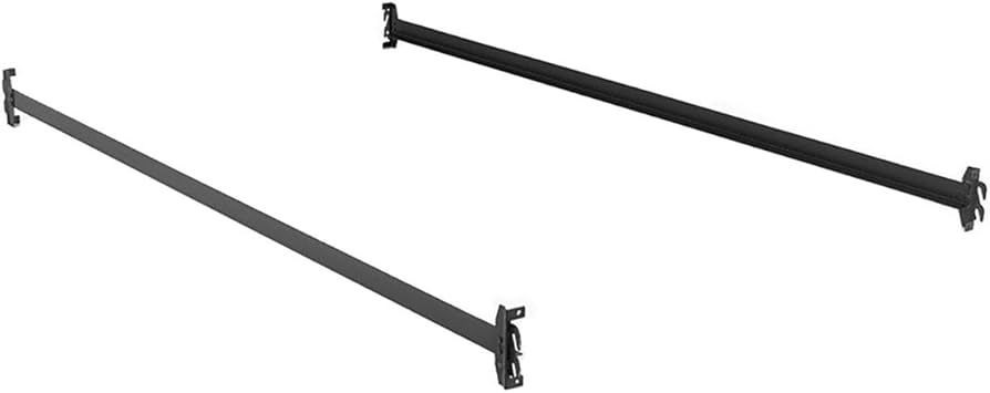 Queen Size Bed Frame Rails With Hooks Diy Bed Frame & Wood Headboard in Queen Bed Rails Length Guide: Ensuring Proper Sizing for Your Sleep Space