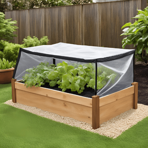 Raised Garden Beds With Greenhouse Cover - All-In-One Solution For Your ... intended for Cost-effective greenhouse covering strategies for small-space raised bed gardeners