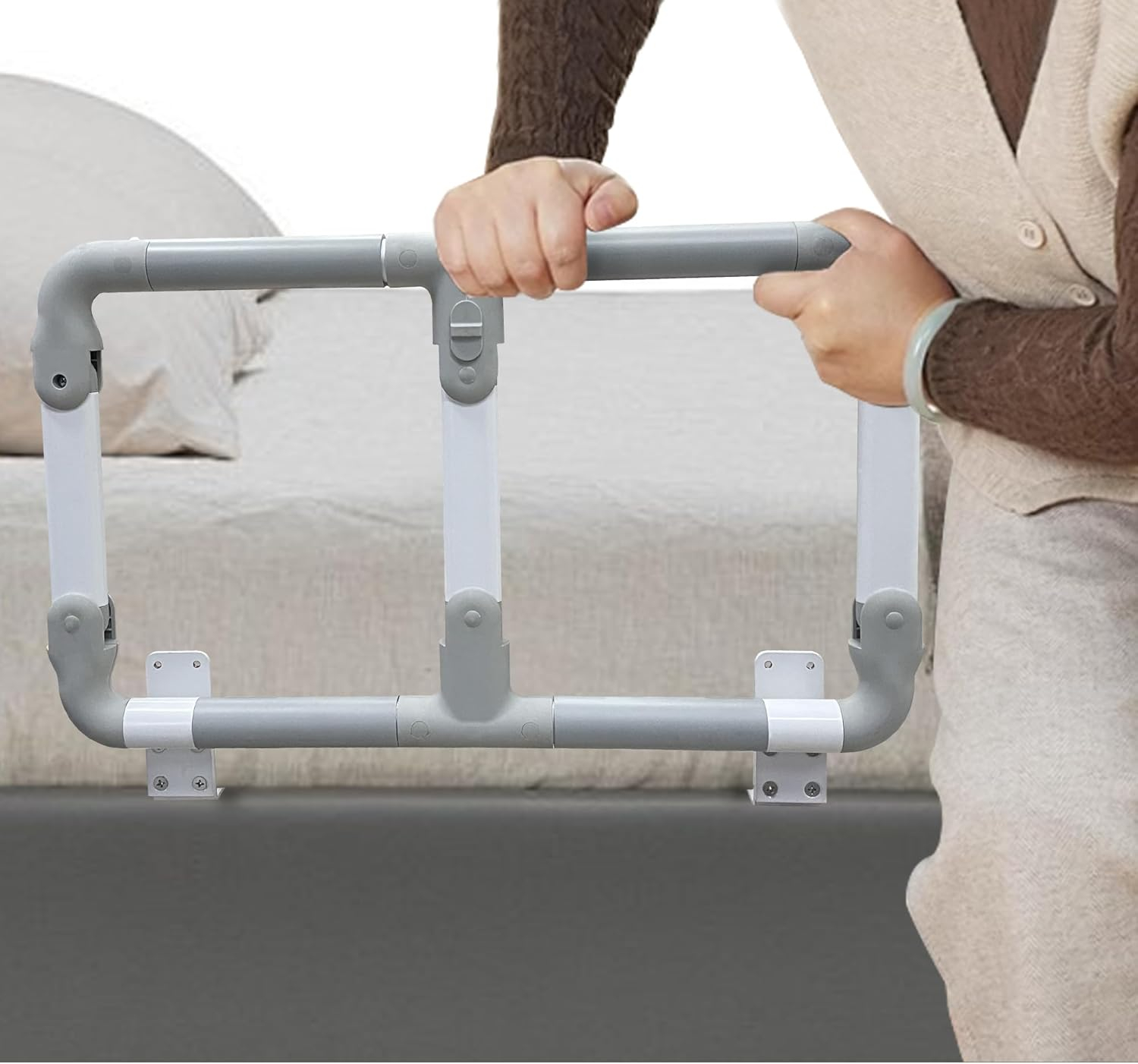 Retaoldth Folding Bed Rails For Elderly Seniors, Bed Assist Rail With ... with Portable bed rails explained practical considerations for caregivers