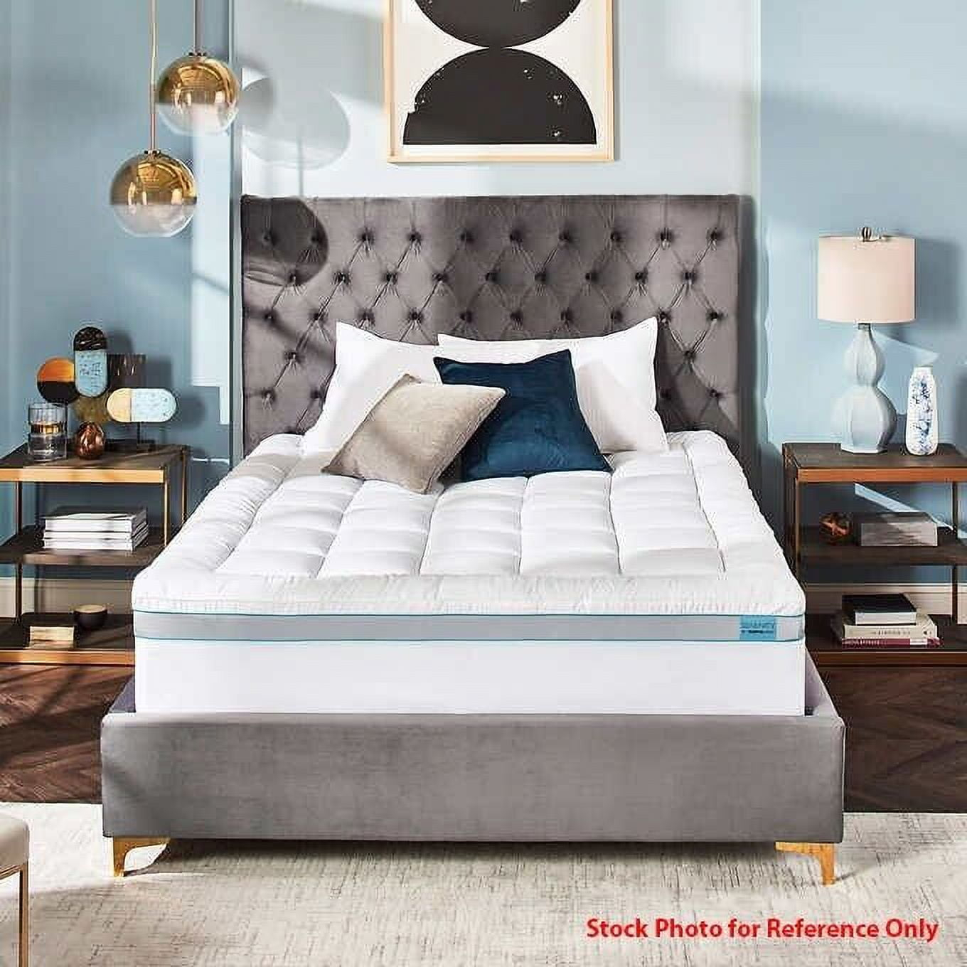 Serenity By Tempur-Pedic 2+1 Pillowtop Mattress Topper Twin Xl ... with regard to Double Bed Pillow Top Mattress