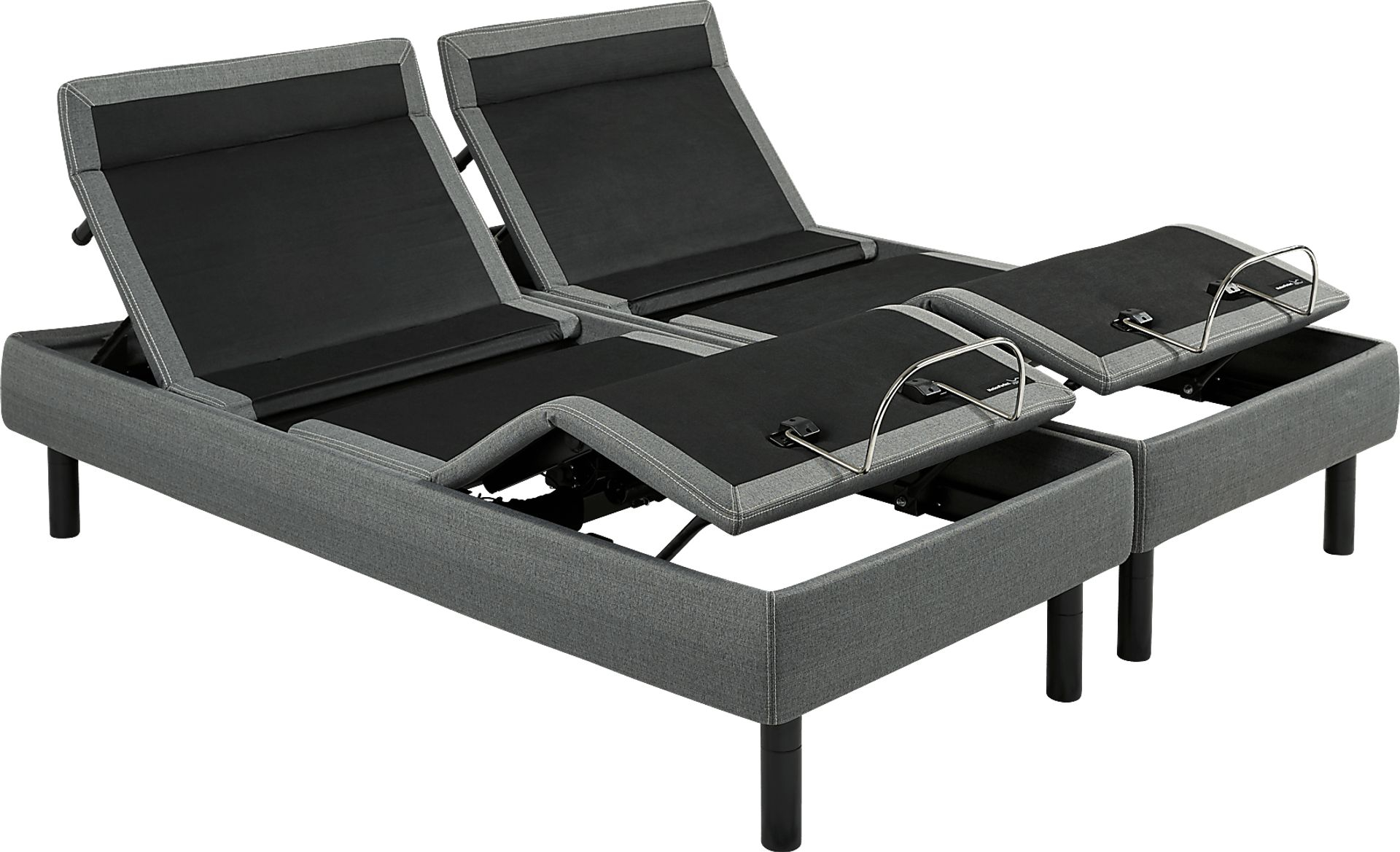 Serta Motion Perfect Iv Split California King Adjustable Base | Rooms To Go intended for California King Bed Base Requirements Explained Simply