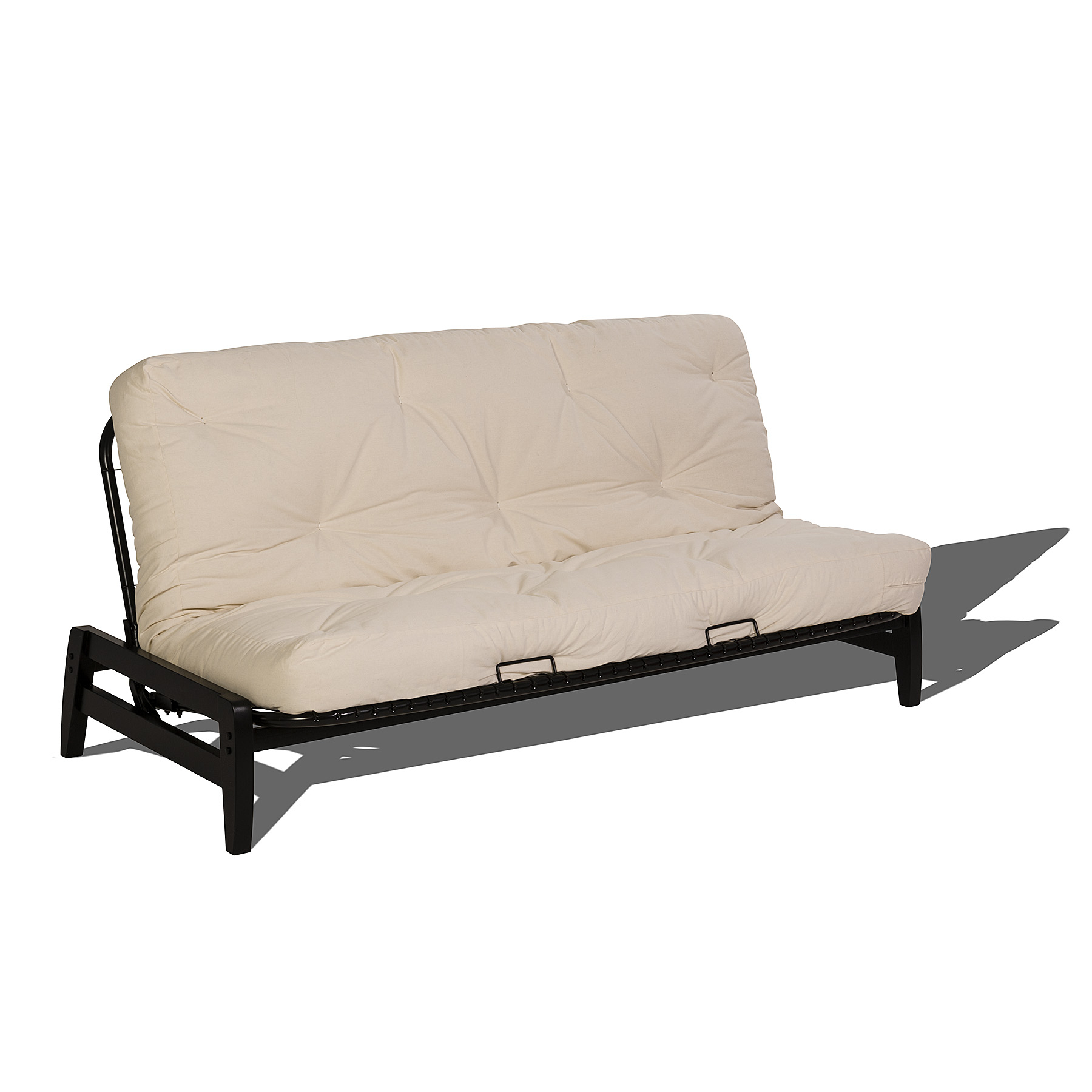 Serta Paris Futon Frame Queen Size regarding Queen Futon Frame With Mattress
