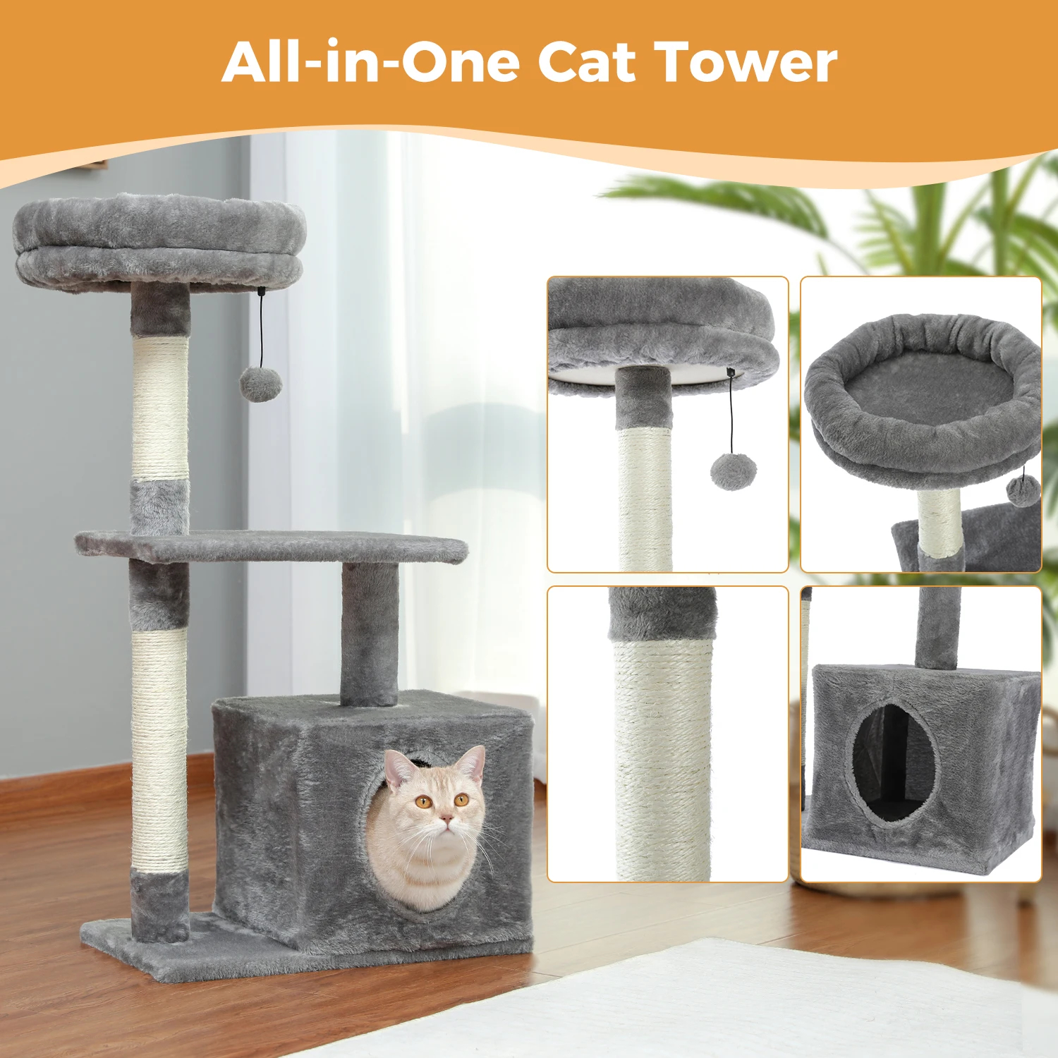 Shop Our Cat Scratching Post And Bed & Enjoy Free Shipping Today pertaining to Creating the Ultimate Cat Comfort Zone with Scratch Posts and Beds