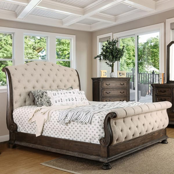 Solid Wood - California King - Beds - The Home Depot with How solid wood construction affects the longevity of california king bed frames