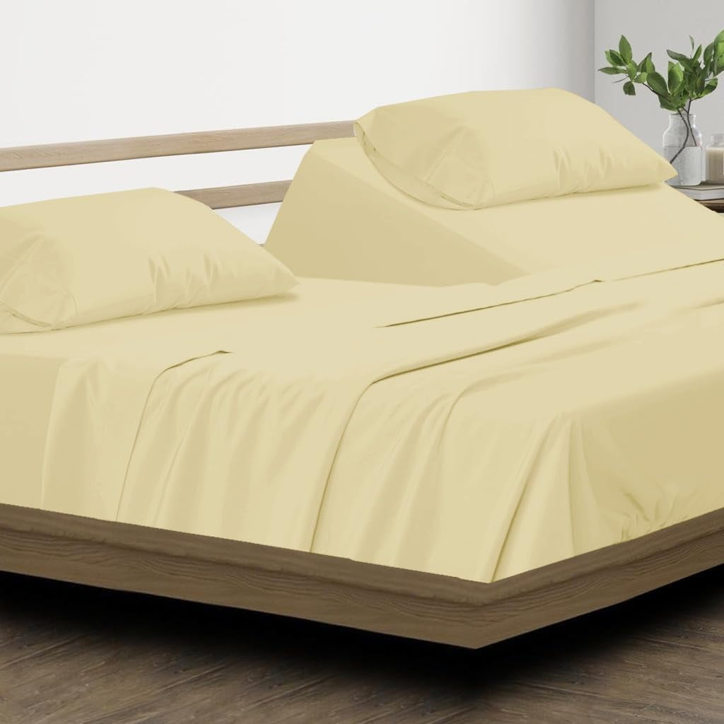 Top Split King Sheets Sets For Adjustable Bed - Split Down 34 Inches ... pertaining to The Complete Guide to King Split Sheets for Adjustable Bed Users
