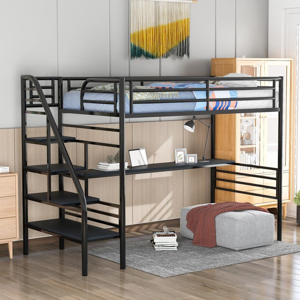 Twin Loft Bed With Steps Double Loft Bed With Stairs 140X200 Dario with Creating comfortable sleeping spaces with proper twin mattress sizing