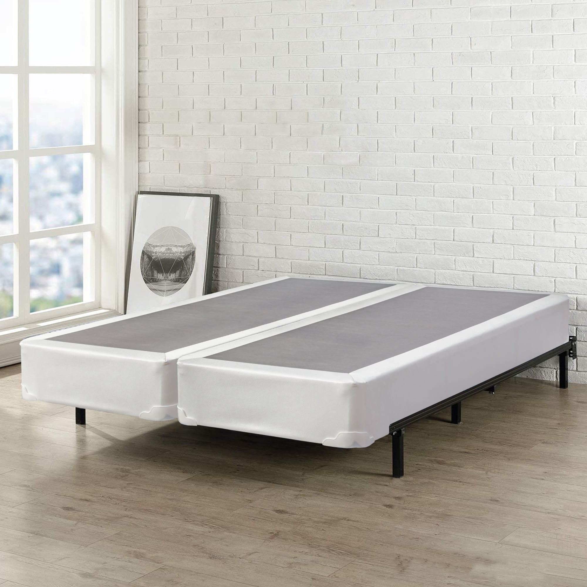 Wayton, 8” Split Fully Assembled Box Spring For Mattress, King ... with What Size Box Spring For King Bed