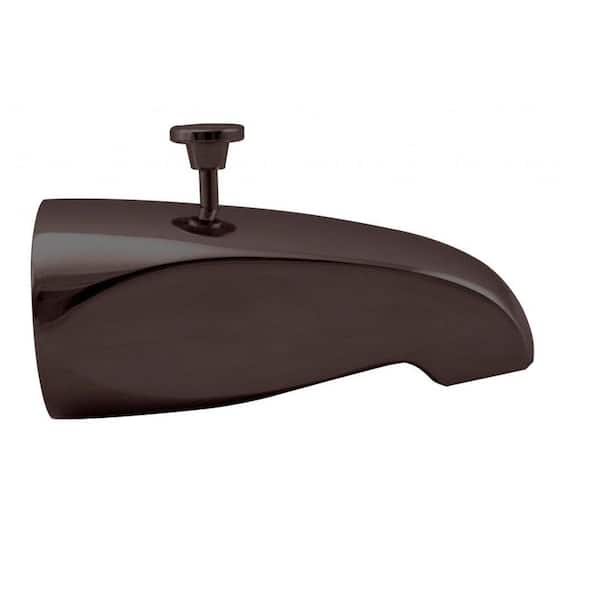 Westbrass 5-1/2 In. Brass Rear Diverter Tub Spout In Oil Rubbed Bronze ... within Popular oil rubbed bronze tub spout styles and what they say about your taste