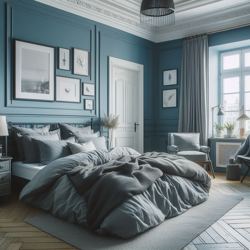 What Color Comforter Goes With Blue Walls: Stylish Bedding Solutions To ... inside Choosing the perfect sheet color for optimal comfort and visual harmony