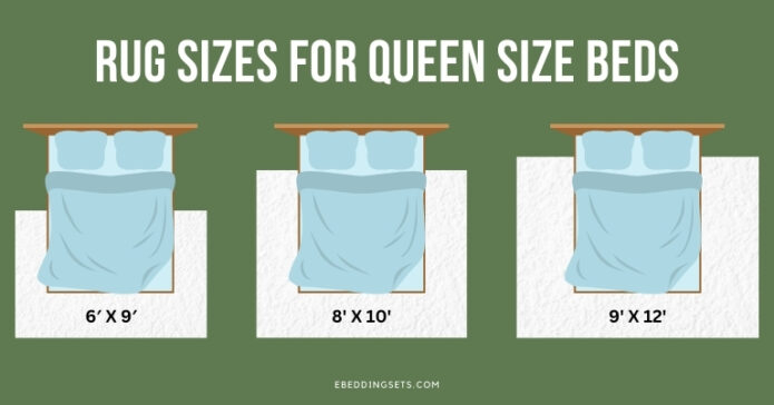 What Size Rug For A Queen Bed: Complete Guide | Ebeddingsets with regard to What Size Rug To Get For Queen Bed