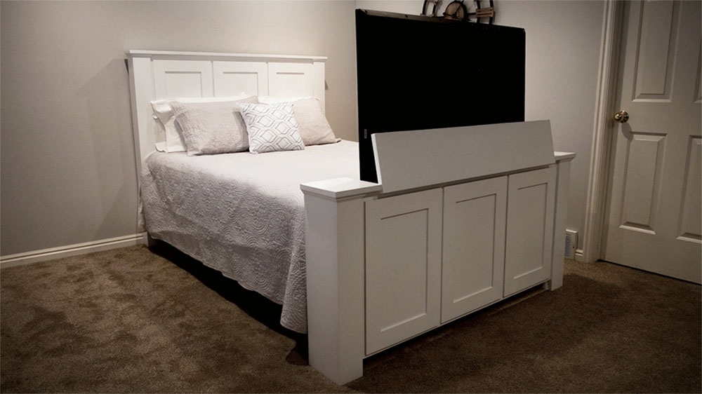 Whisper Ride 700 Power Tv Lift - For Tvs Up To 50 Inches within The Ultimate Guide to Choosing the Right Bed Frame with TV Lift Functionality