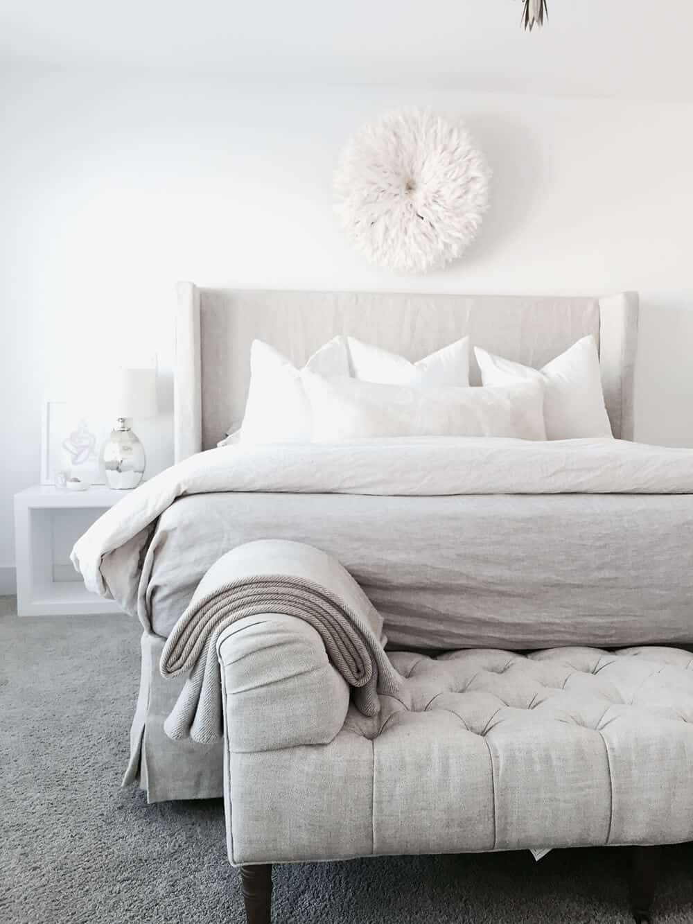 White Bench End Of Bed At Lillian Harding Blog inside White Bench For End Of Bed