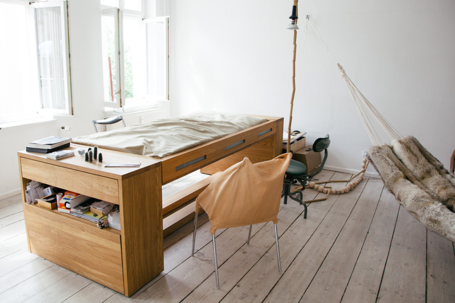 Wooden Desk Converts Into A Bed | Designs & Ideas On Dornob within Desk That Turns Into A Bed
