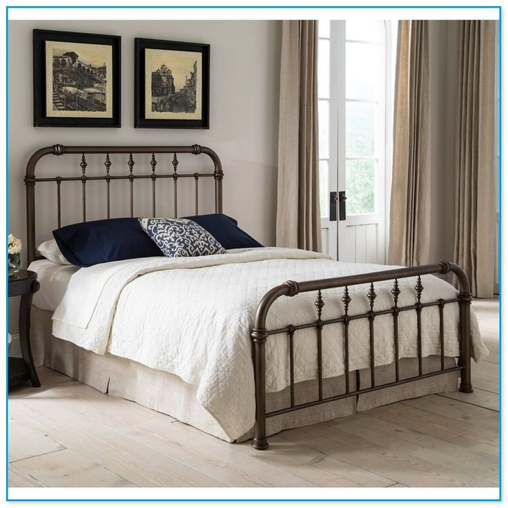 Wrought Iron Bed Frames Queen Size | Bed Furniture, Bed Styling, Iron Bed inside Exploring the history and craftsmanship behind wrought iron bedding