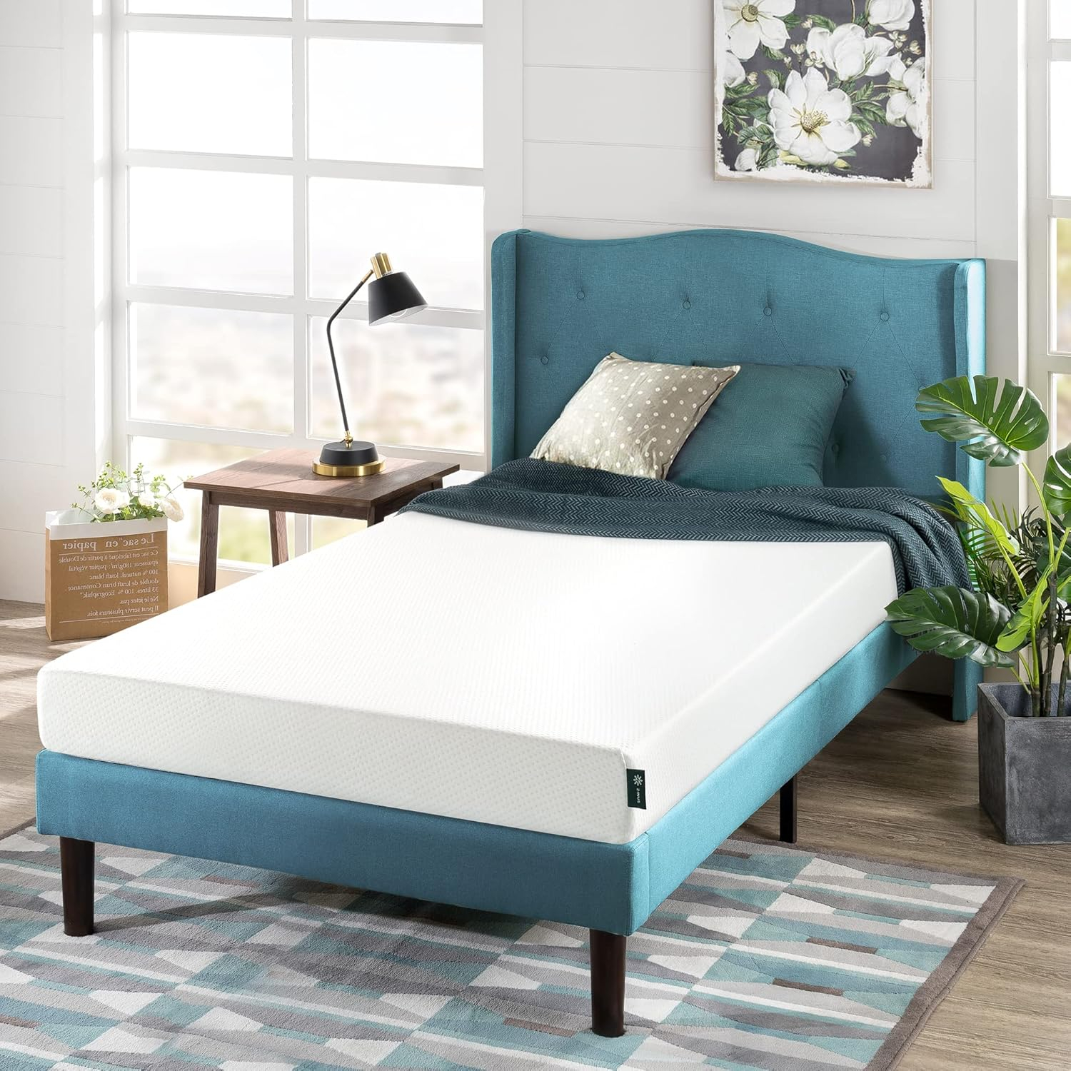 Zinus 6 Inch Green Tea Memory Foam Mattress / Certipur-Us Certified ... in The Science Behind Zinus 6 Inch Green Tea Memory Foam Construction