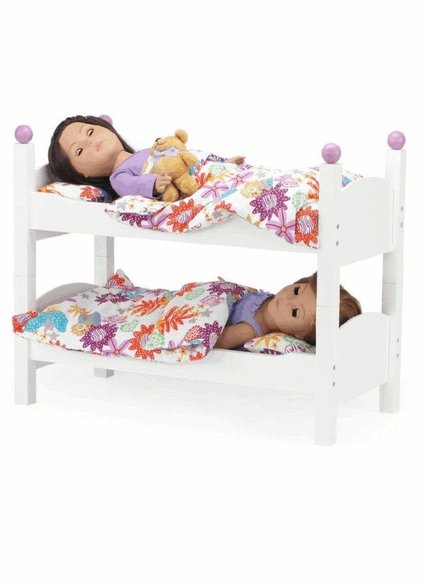 18" Doll Stacking Bunk Bed - The Doll Boutique inside Practical Tips for Organizing 18 Dolls in a Single Sleeping Area