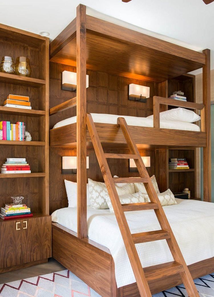 20 Cool Bunk Beds Even Adults Will Love | Bunk Beds, Modern Bunk Beds ... for Adult Bunk Beds With Stairs