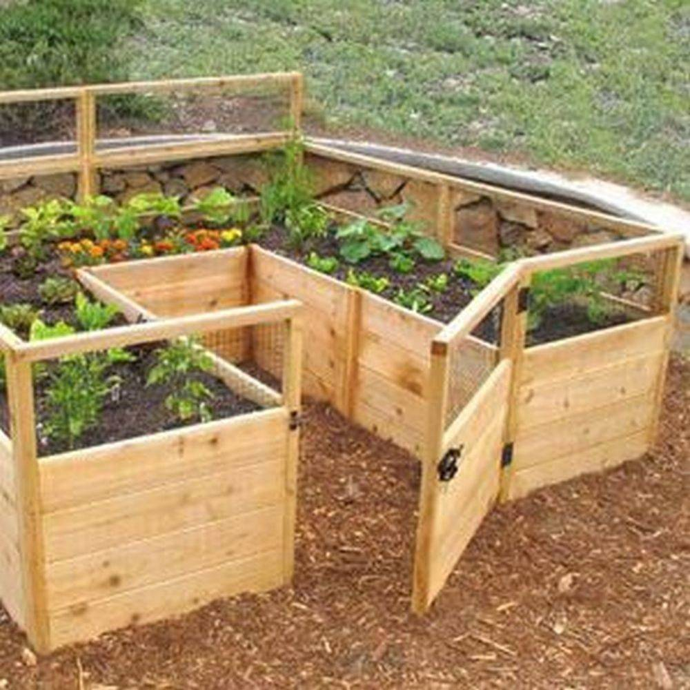 24 Enclosed Raised Bed Vegetable Garden Ideas To Consider | Sharonsable regarding Building the Perfect Raised and Enclosed Garden Bed for Year-Round Growing