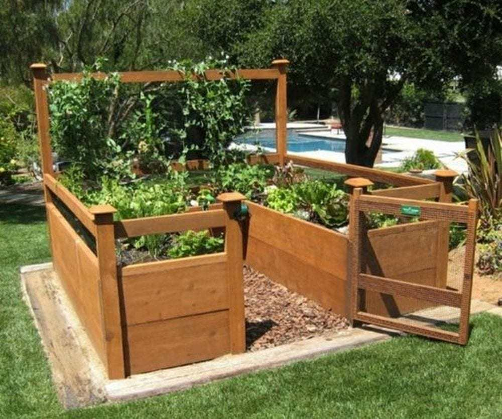 A Diy Raised And Enclosed Garden Bed In 11 Effortless Steps – The Garden! intended for Raised And Enclosed Garden Bed