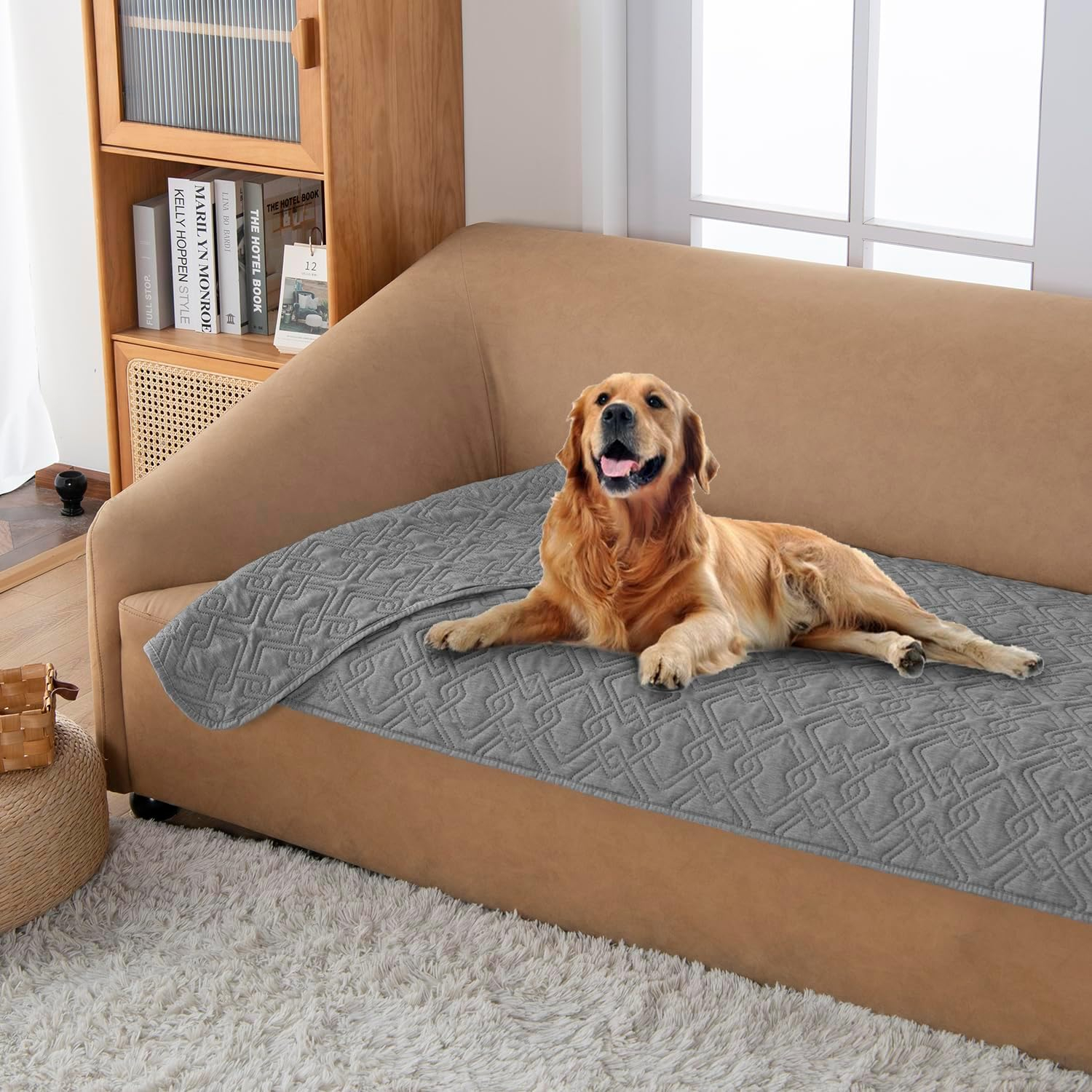Amazon.com : Fuguitex Waterproof Dog Bed Cover Dog Blanket For Pet ... with Waterproof Bed Covers For Dogs