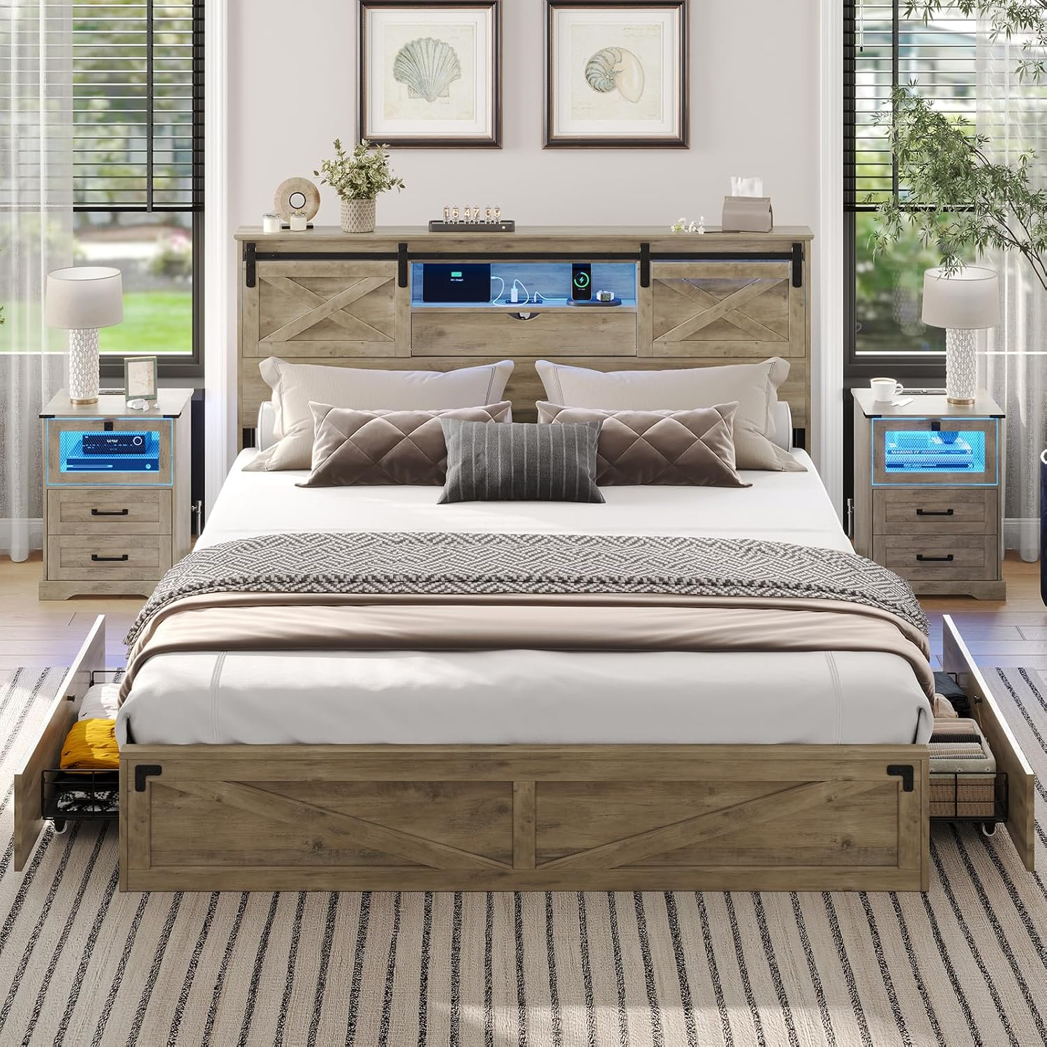 Classic Wood Styles That Complement California King Bed Designs