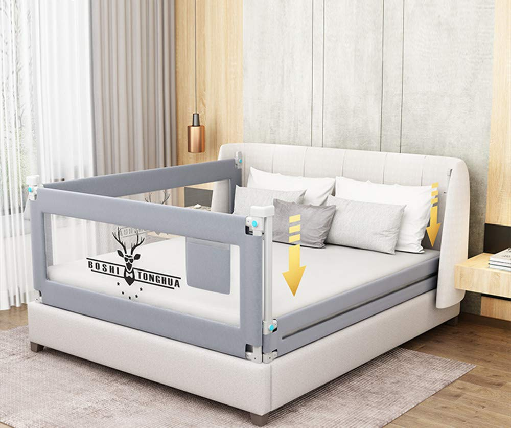 Amazon.com : Lsbod Bed Rail For Toddlers,Baby Bed Rail Guard For Kids ... for How to Choose the Right Bed Rails for Your Full Bed Setup