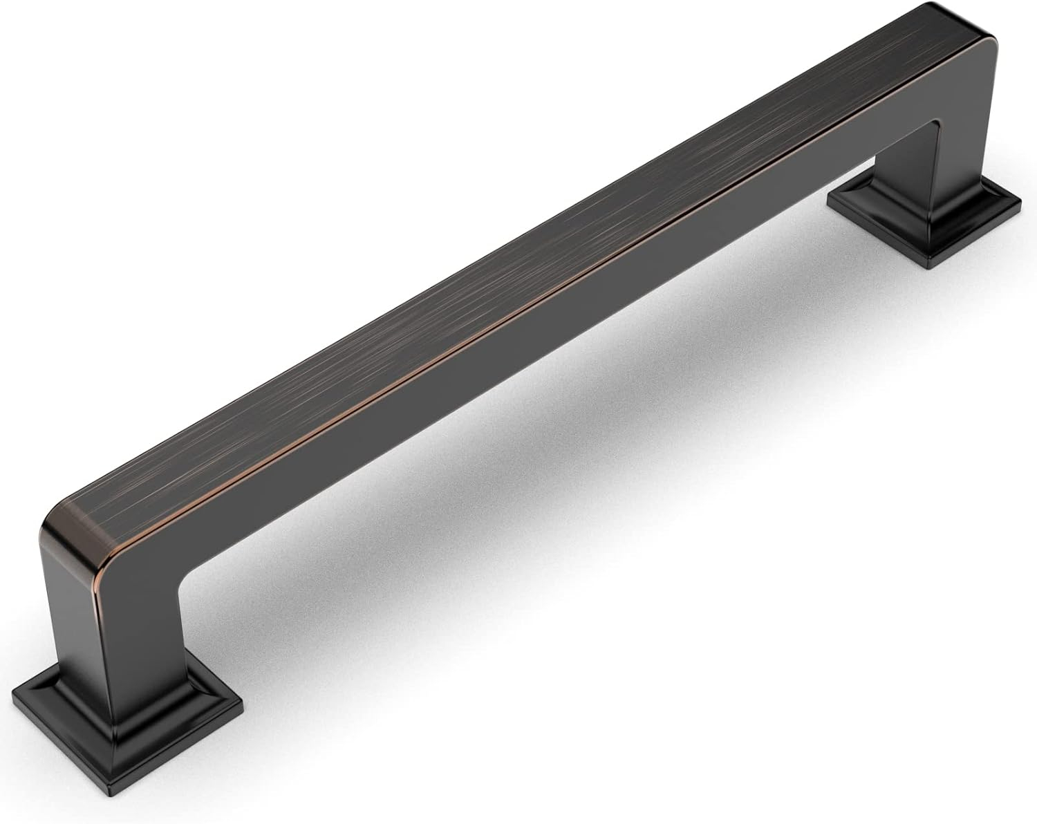 Amerdeco 10 Pack Oil Rubbed Bronze Cabinet Pulls 5 Inch(128Mm) Hole ... throughout Mastering the installation process for oil rubbed bronze kitchen handles