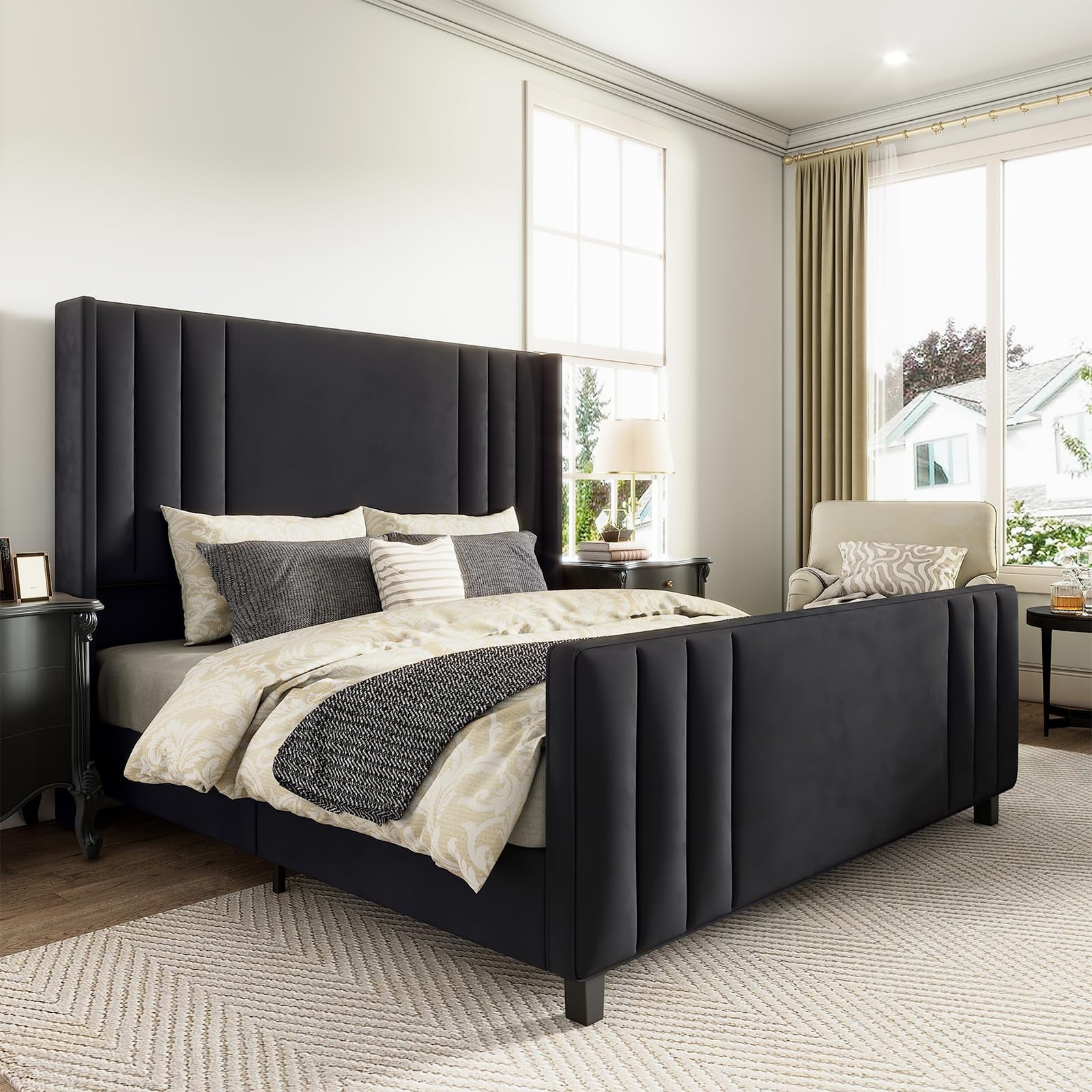 The Ultimate Guide to Selecting a Black Bed Frame Queen with Headboard That Fits Your Space