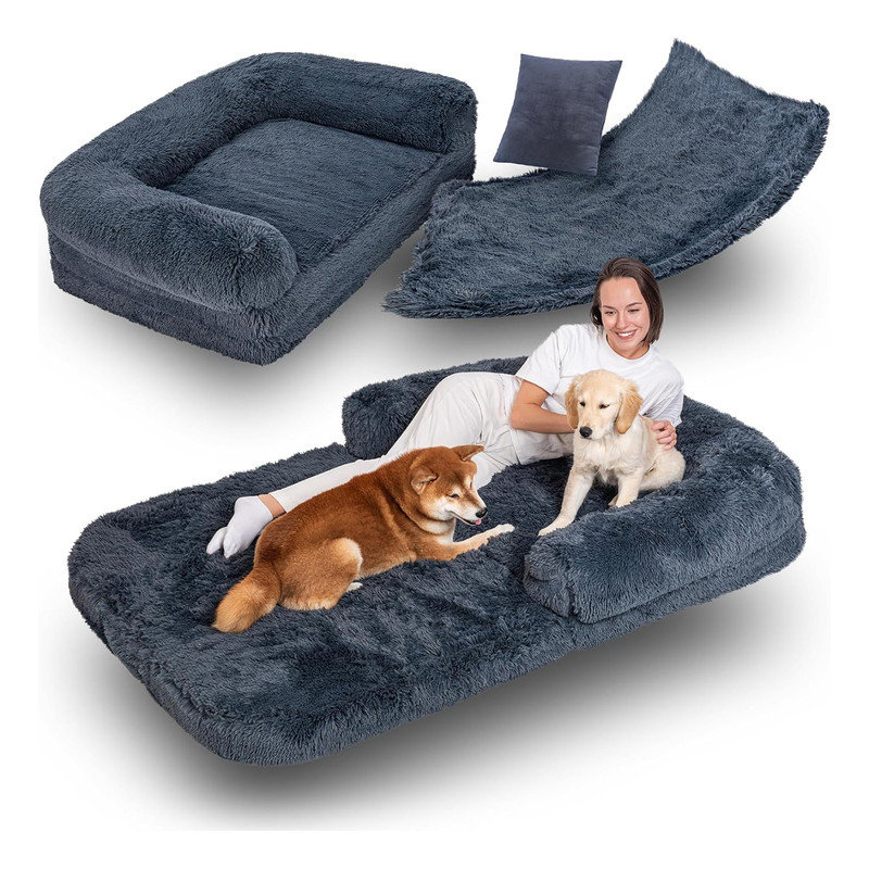 Amizoy Foldable Human Dog Bed For Adults, Giant Dog Couch Bed With ... within Creating the Perfect Sleep Environment Through Surface Optimization