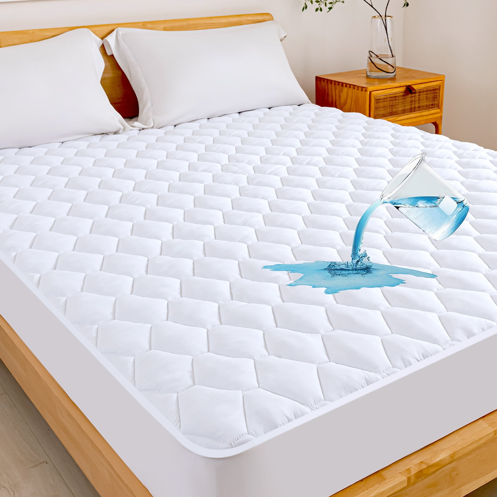Babyguard 100% Waterproof Mattress Protector Twin Xl Size Premium ... throughout Mattress Pad Protector Twin Xl