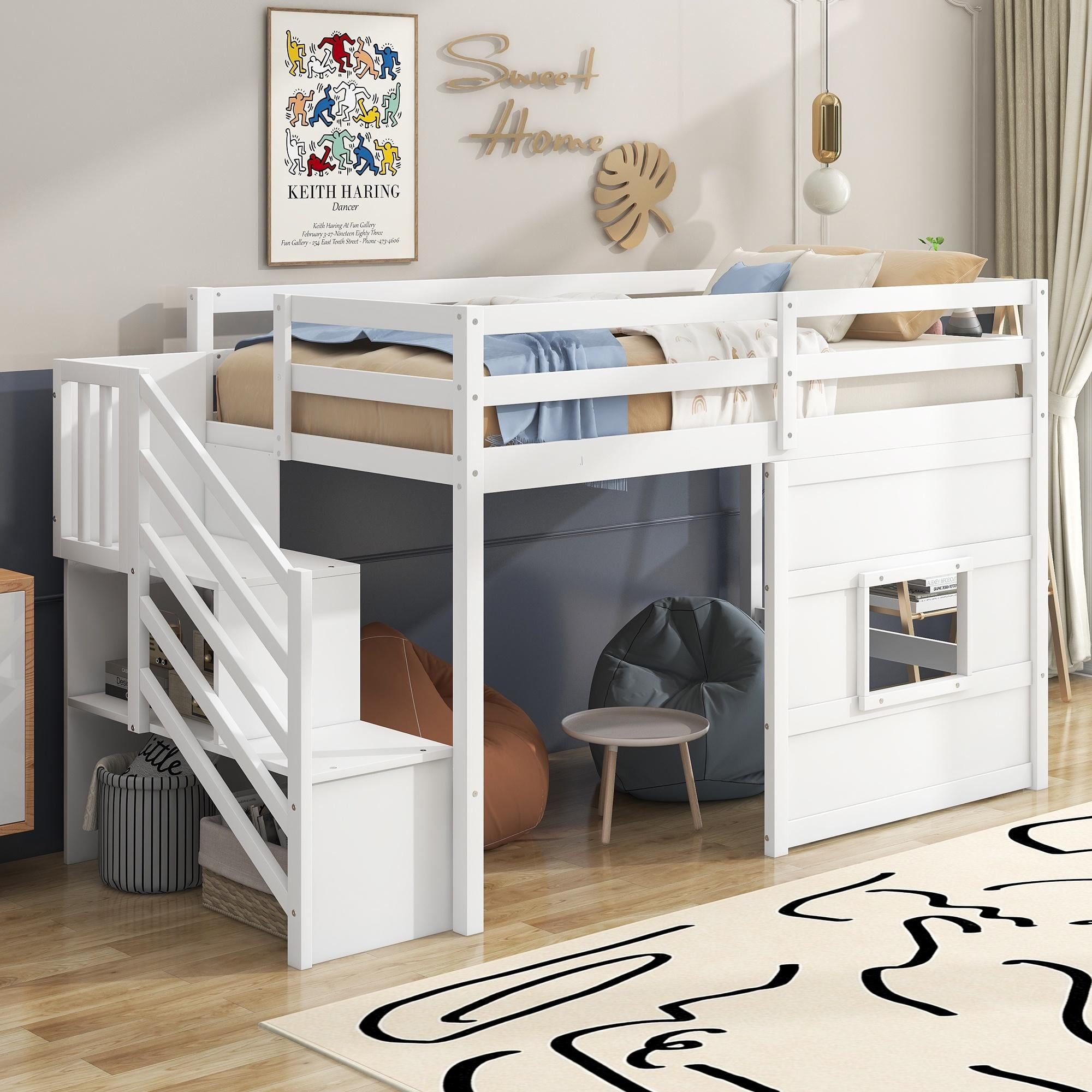 How to choose the perfect loft bed with stairs for your growing toddler