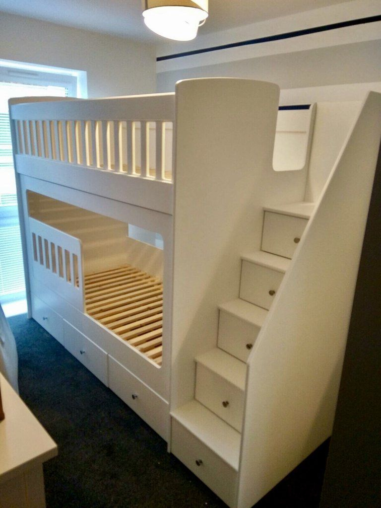 Bunk Beds With Stairs with Stair Storage For Bunk Beds