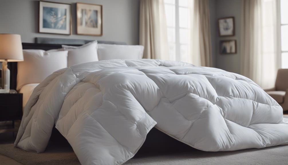 Understanding if a queen size comforter works on a full bed