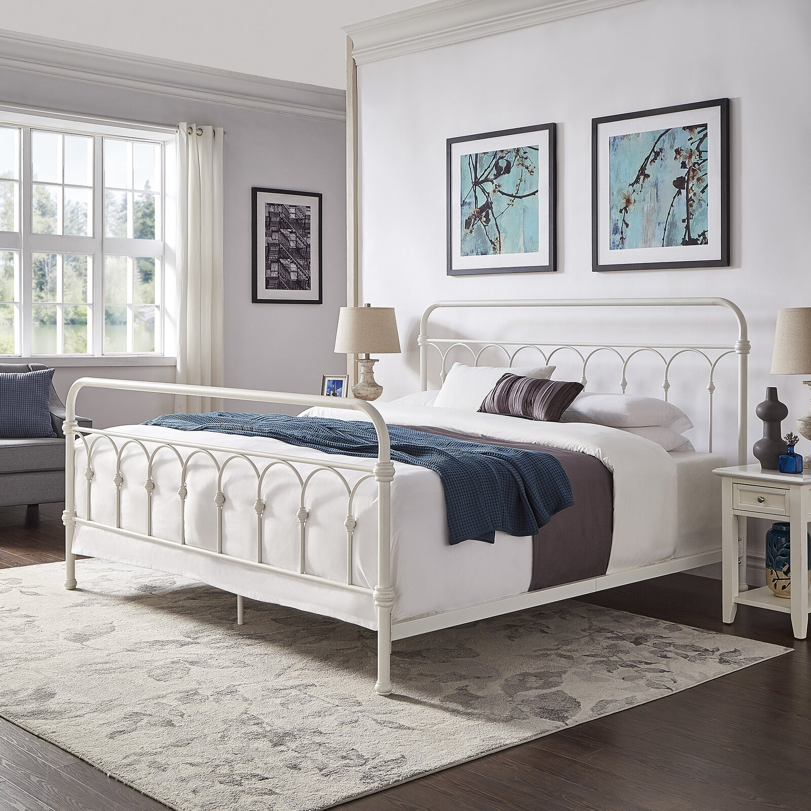 Cast Iron Bed Frames Queen throughout Design trends shaping queen white iron bed frames in contemporary homes