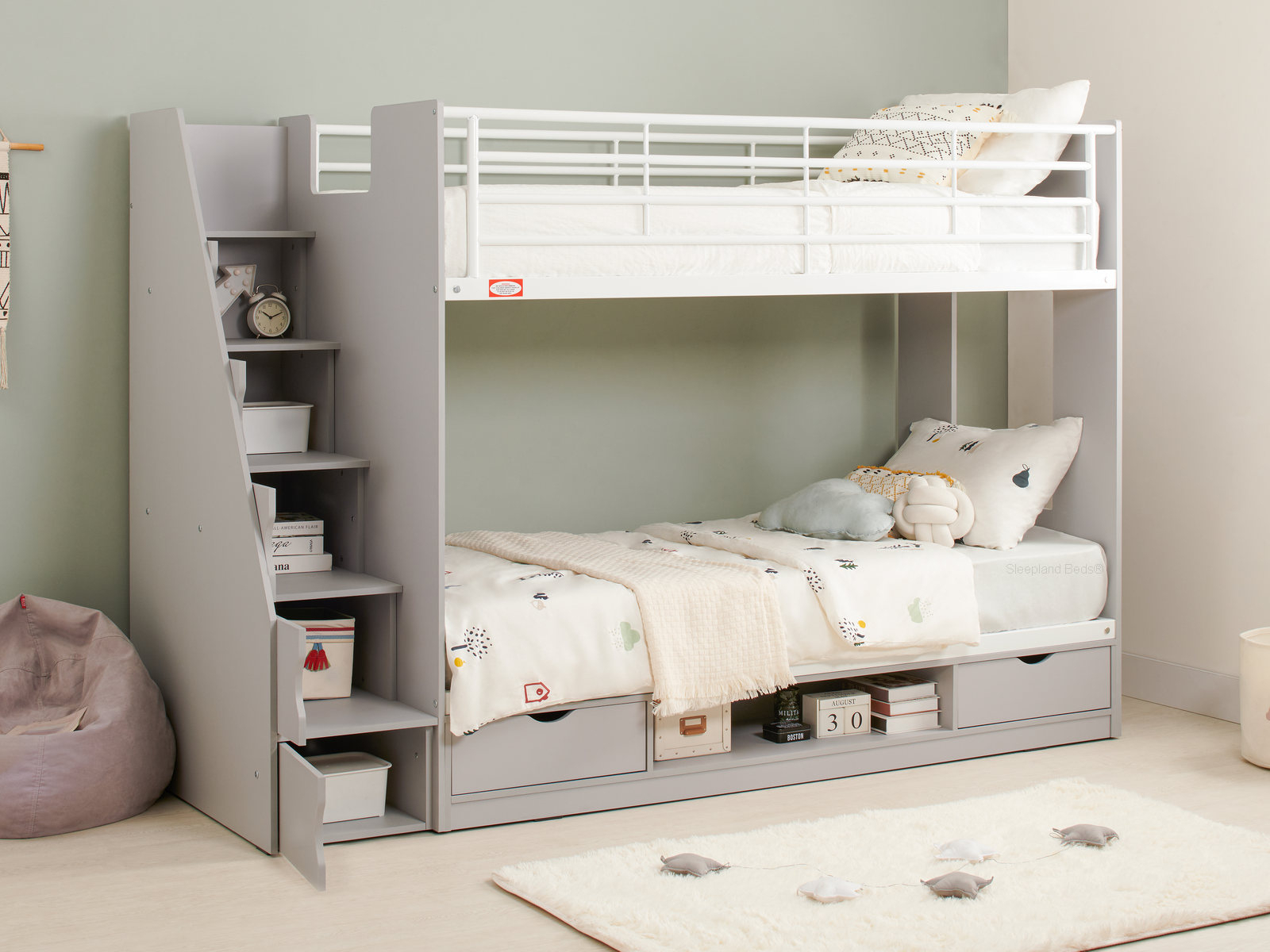 Castle Loft Bed With Storage Stair Storage Custom Full Playhouse Loft pertaining to Maximizing Space Under Bunk Beds with Smart Stair Storage Solutions