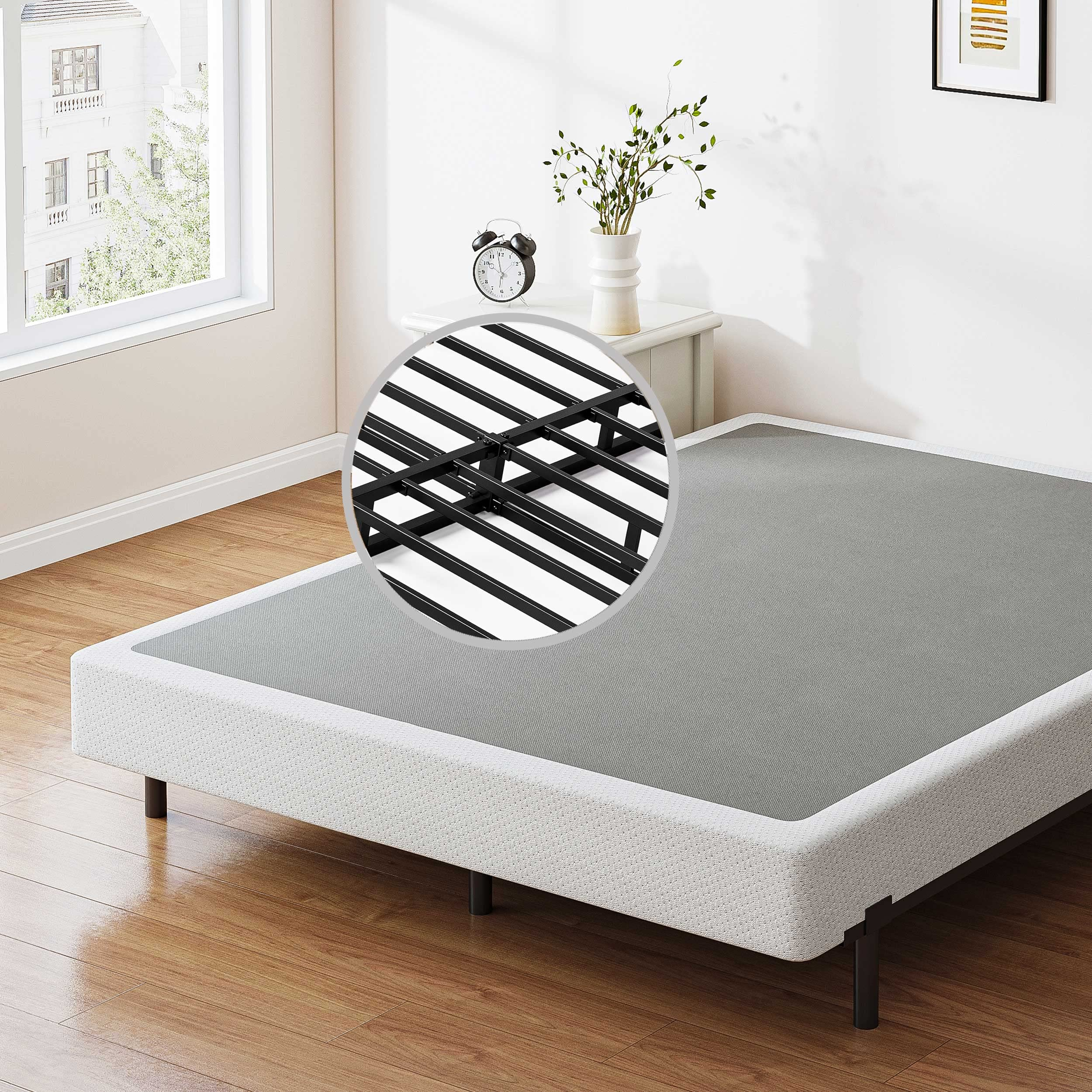 Daqutic Box Spring Queen?9 Inch Metal Box-Spring Only, Mattress ... within Maximizing Sleep Quality with the Perfect Two-Box Spring Setup