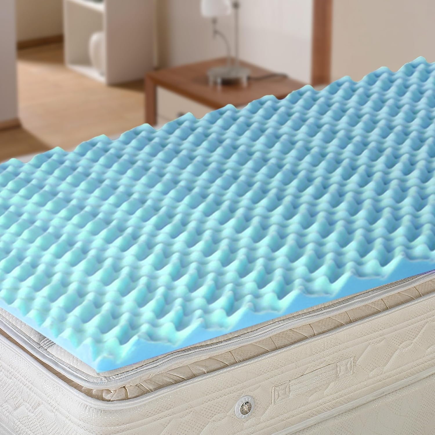 Dmi Twin Xl Mattress Topper Egg Crate Foam Mattress Topper Twin Xl For ... regarding The Ultimate Guide to Choosing the Right Twin Egg Crate Foam Mattress Topper
