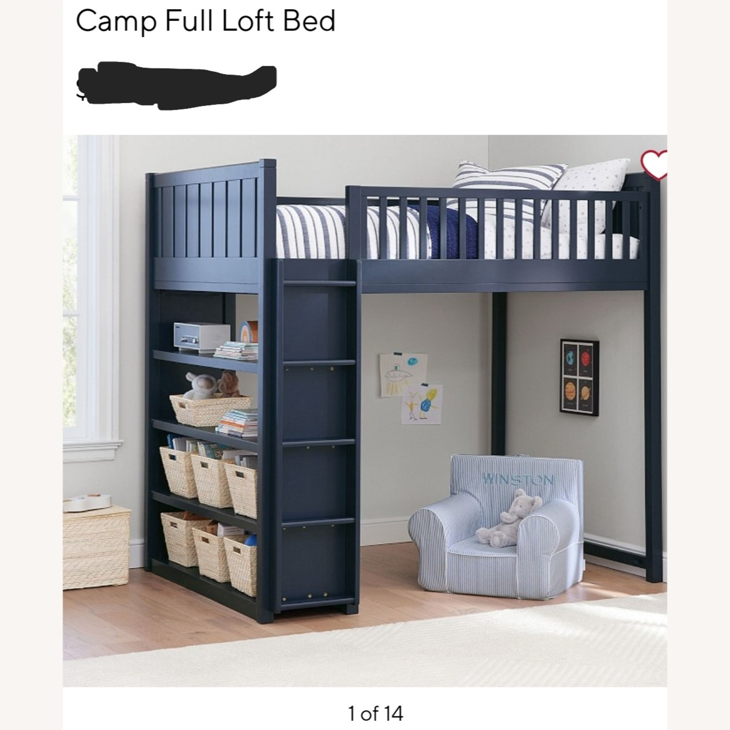 Full Sized Pottery Barn Loft Bed - Aptdeco pertaining to Pottery Barn Full Size Loft Bed