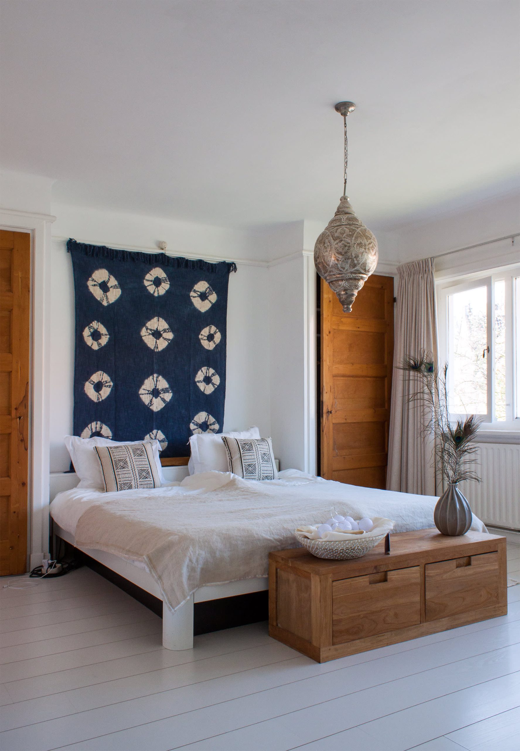 Ideas For What To Put Above Your Bed | Apartment Therapy with regard to Budget-friendly ways to enhance your bedroom walls