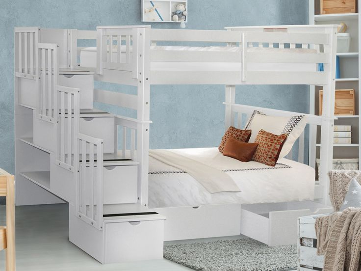 Keystone Stairway Bunk Bed With Storage Trundle Unit At Lauren Fosbery Blog for Expert Tips for Selecting and Installing Bunk Beds with Stairs and Trundle