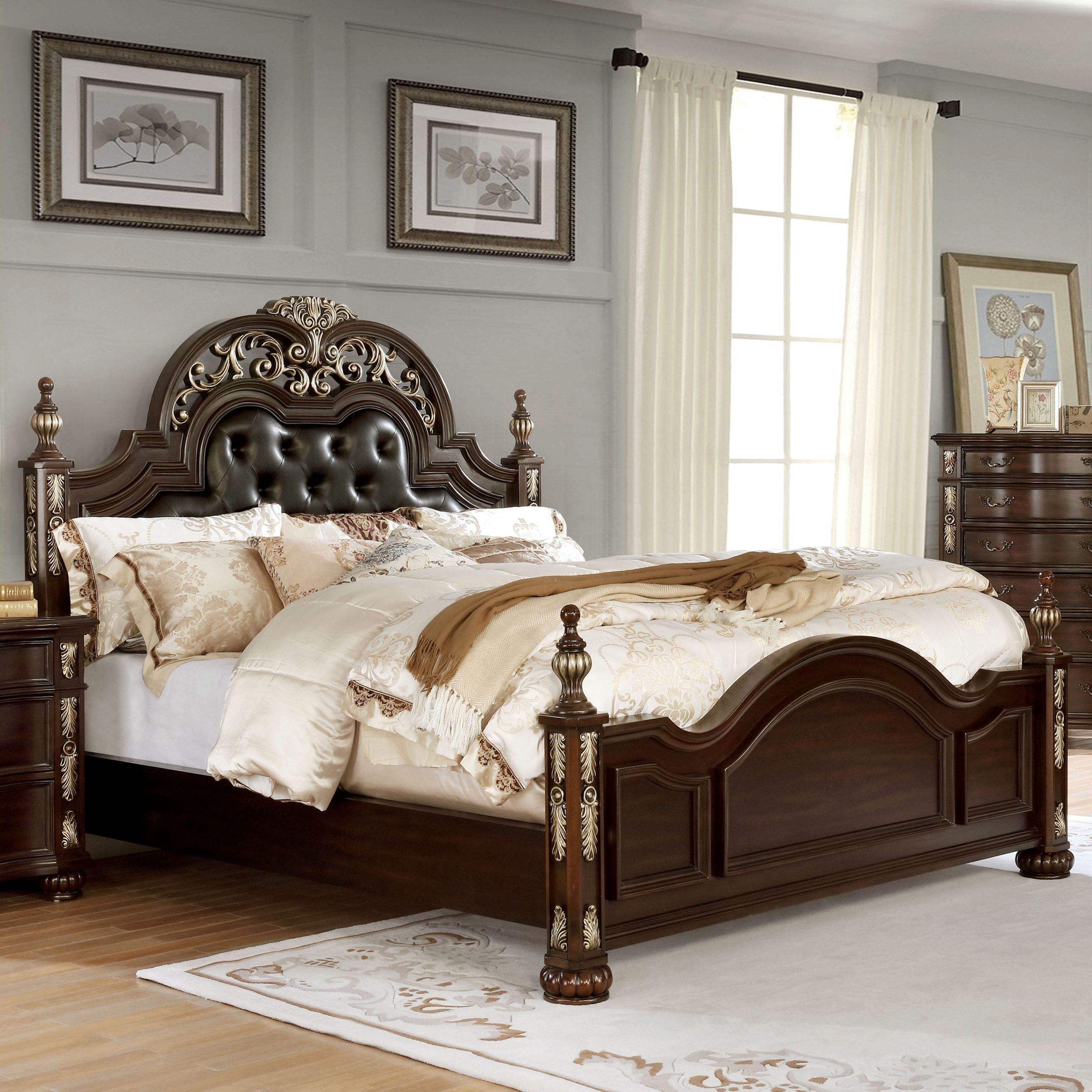 King Size Poster Bed Sets intended for Creating the Ideal Sleeping Environment with King Size Poster Bedroom Sets