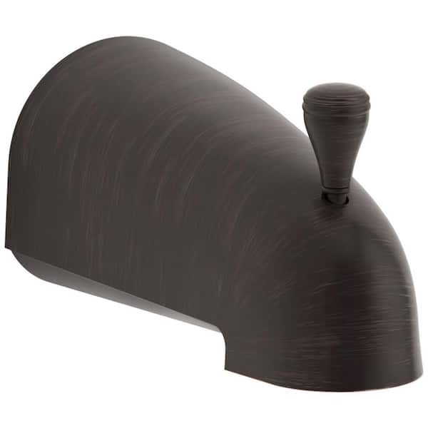 Kohler Devonshire 4-7/16 In. Diverter Bath Spout With Npt Connection In ... throughout Oil Rubbed Bronze Bathtub Spout