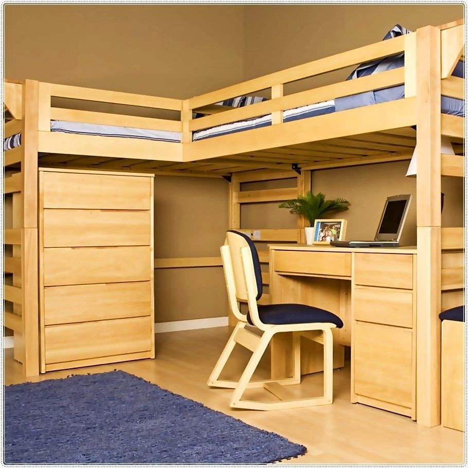 L Shape Loft Beds / Bunk Beds - Foter regarding L-Shaped Loft Bed With Stairs
