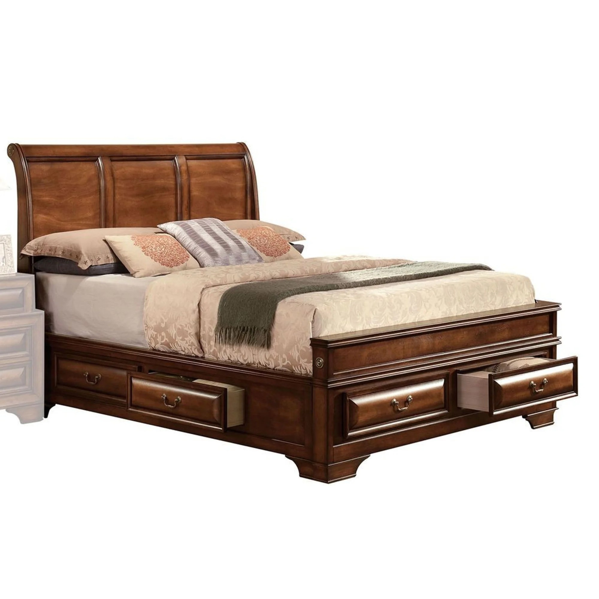 Maximizing Bedroom Space With Queen Bed Storage Drawers - Home Storage ... with regard to Queen storage bed with drawers vs traditional bed frames comparison