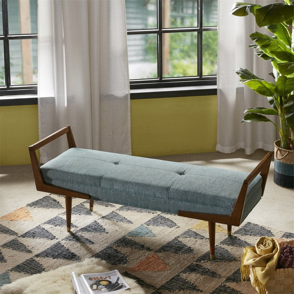 Mid Century Bedroom Bench: 6 Stylish Options For Your Space with regard to Mid Century Modern Bedroom Bench