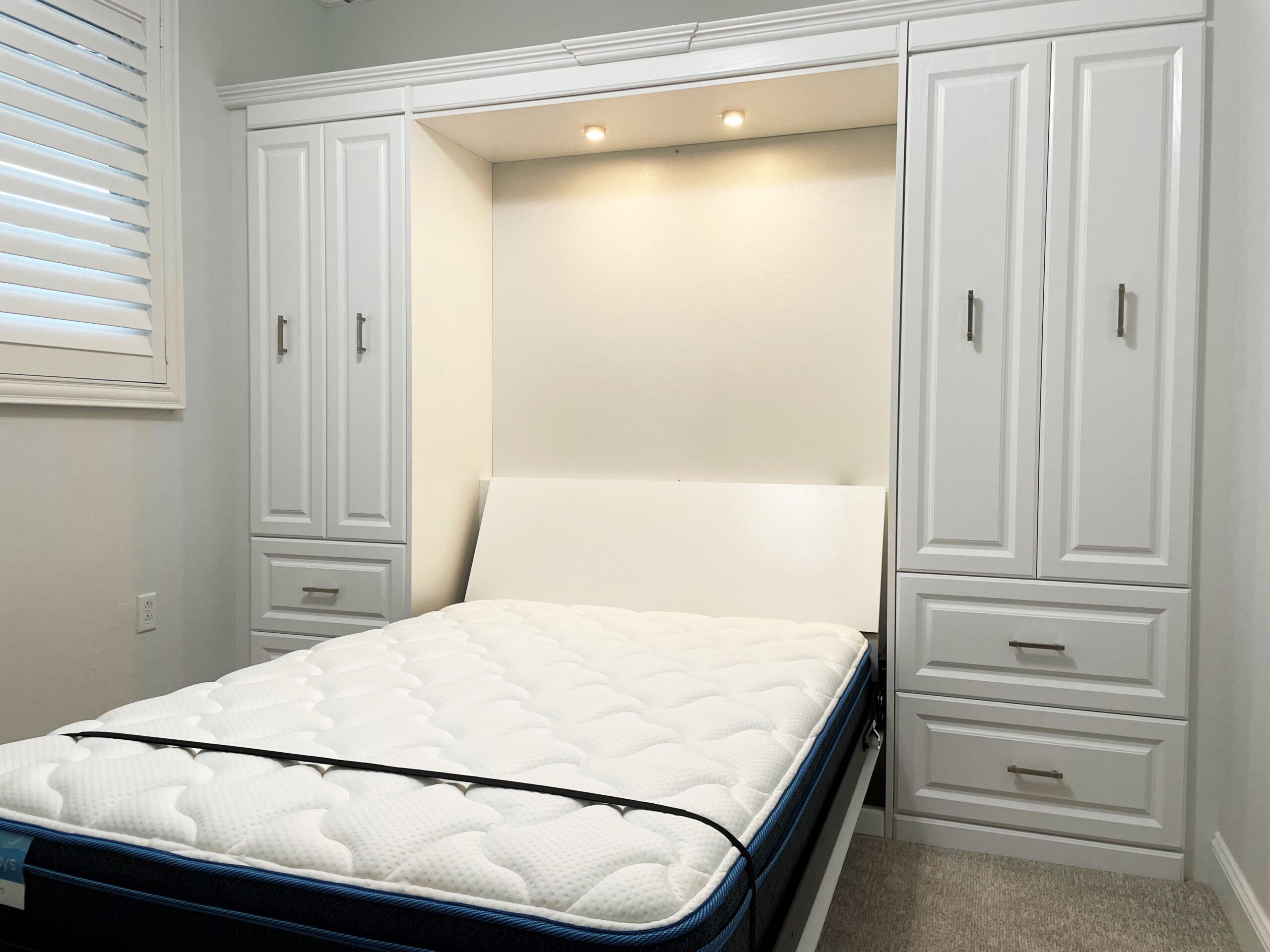 Murphy Bed Cabinet Ideas | Cabinets Matttroy inside Picture Of A Murphy Bed