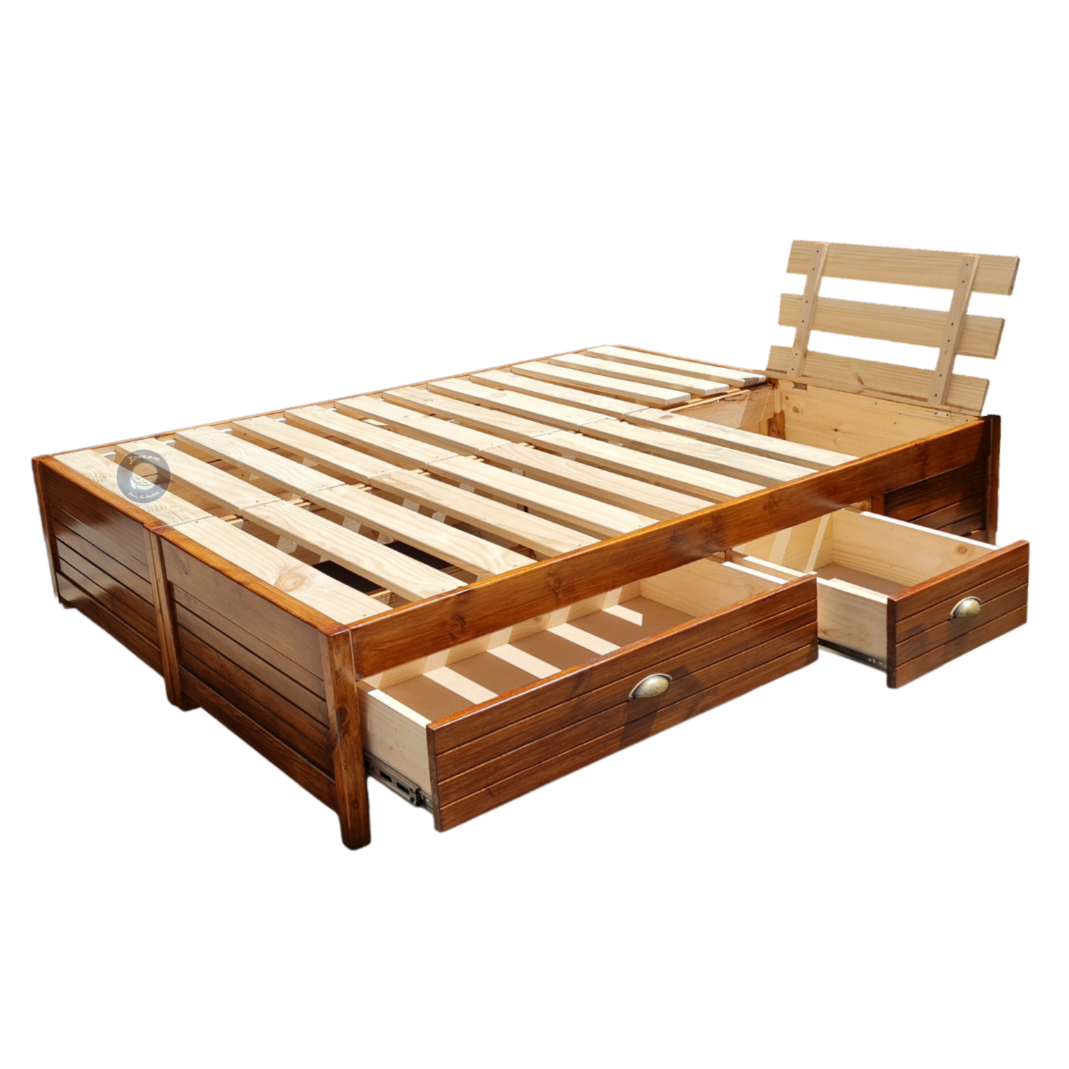 Queen Storage Bed Base With Drawers | Dream Beds & Home for Queen storage bed with drawers vs traditional bed frames comparison