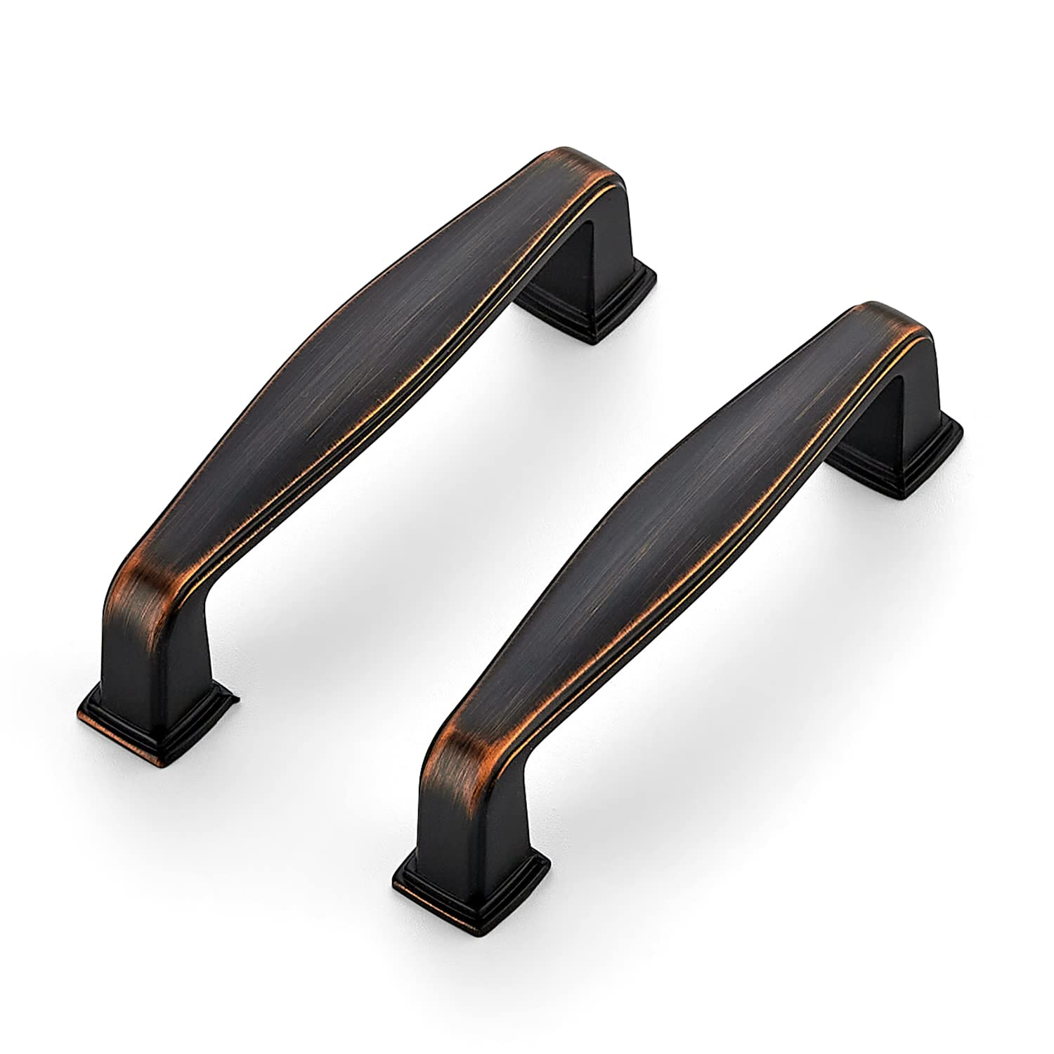 Ravinte 30 Pack Solid 3 Inch Kitchen Cabinet Handles Oil Rubbed Bronze ... regarding The art and science behind oil rubbed bronze finish on cabinet hardware